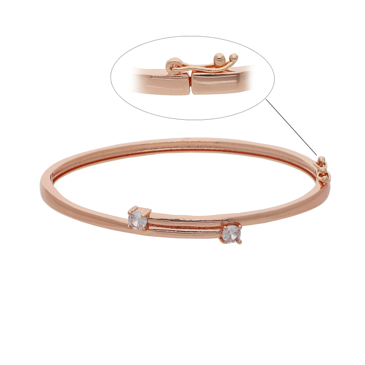 Gold Plated Classic Kada Bracelet