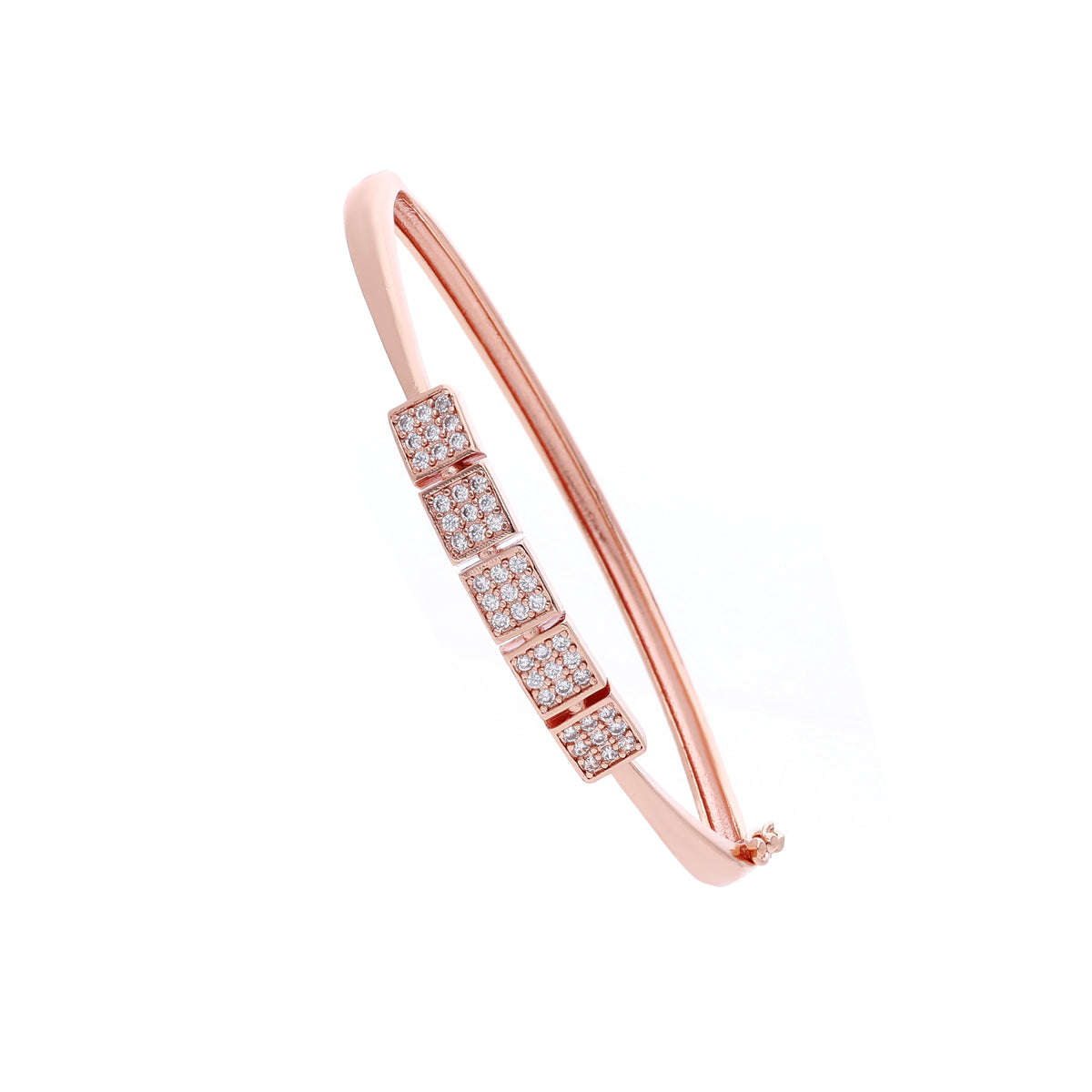 Crystal Block Bracelet