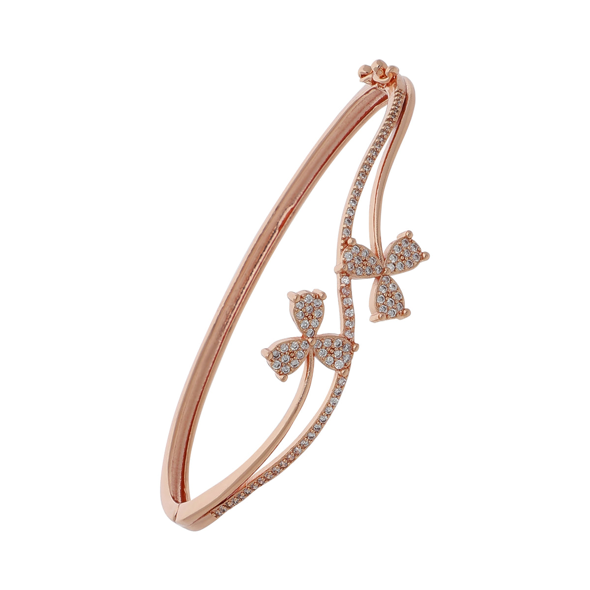 Gold Plated Delicate Kada Bracelet