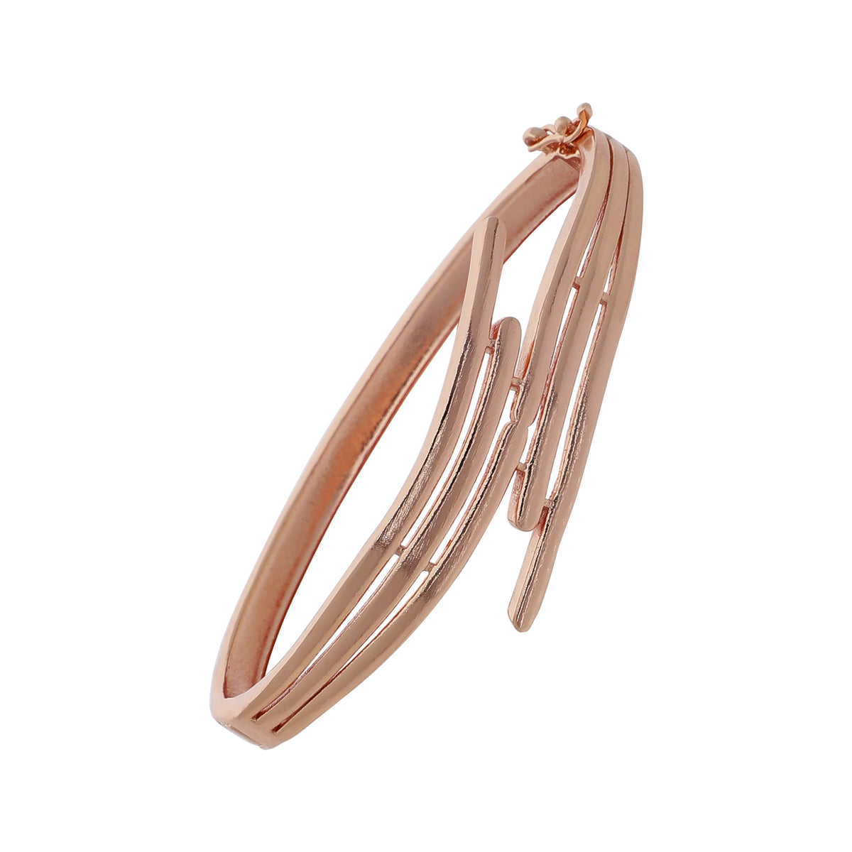 Gold Plated Statement Kada Bracelet