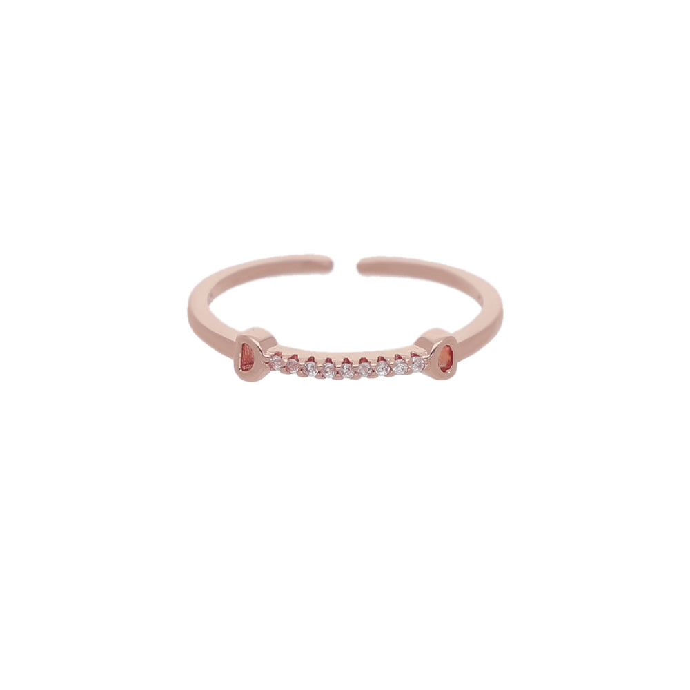 Rose Gold Double Band Ring