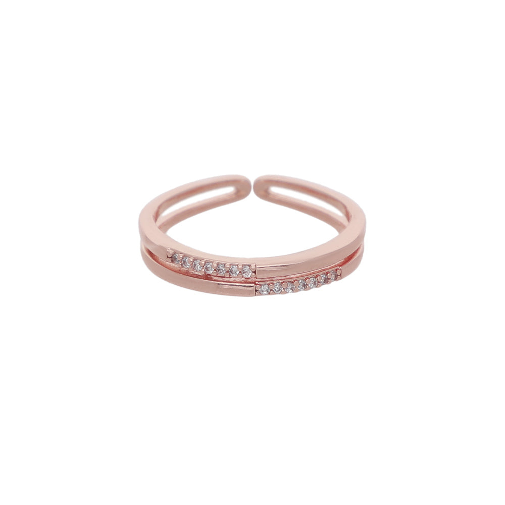 Rose Gold Slim Band Ring