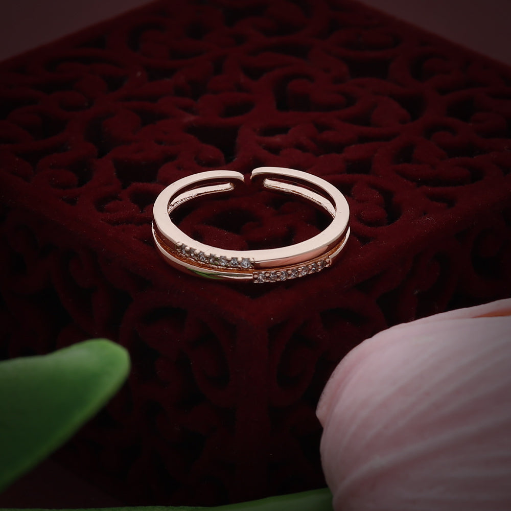 Rose Gold Slim Band Ring