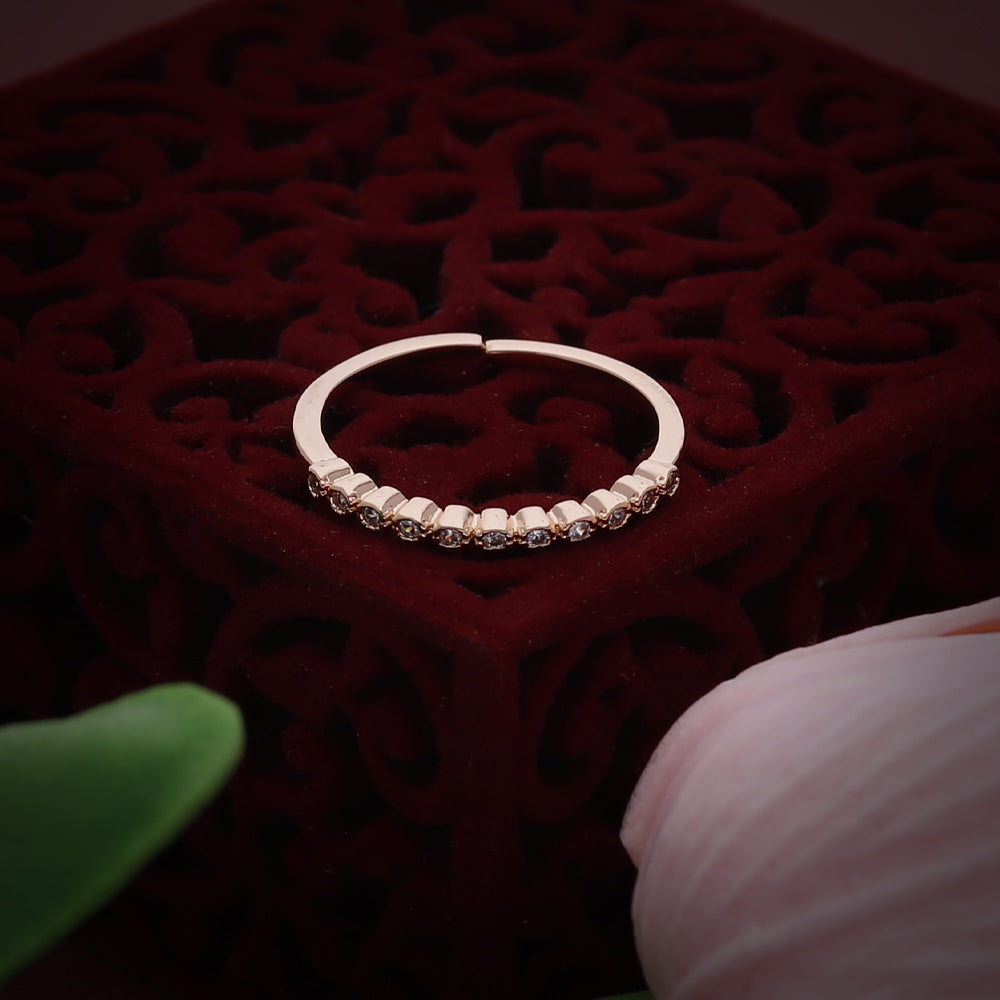 Rose Gold Open Band Ring