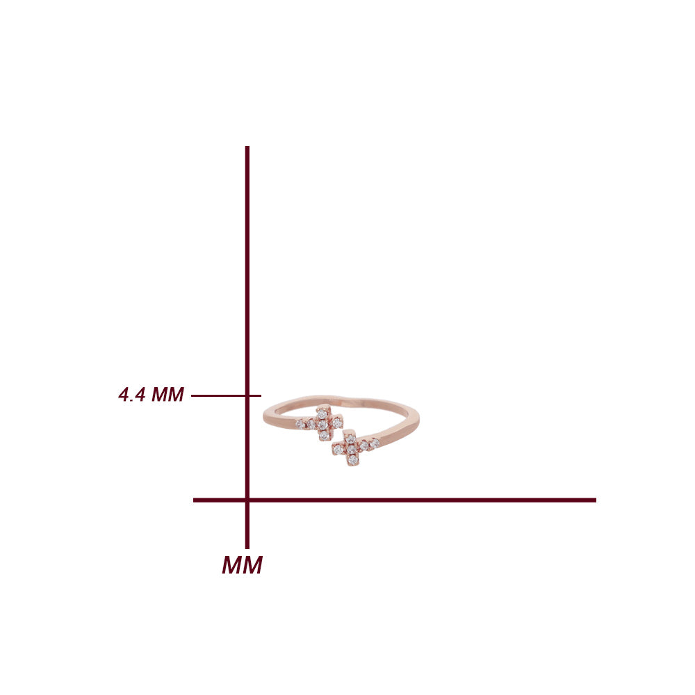 Rose Gold Open Ring Ring