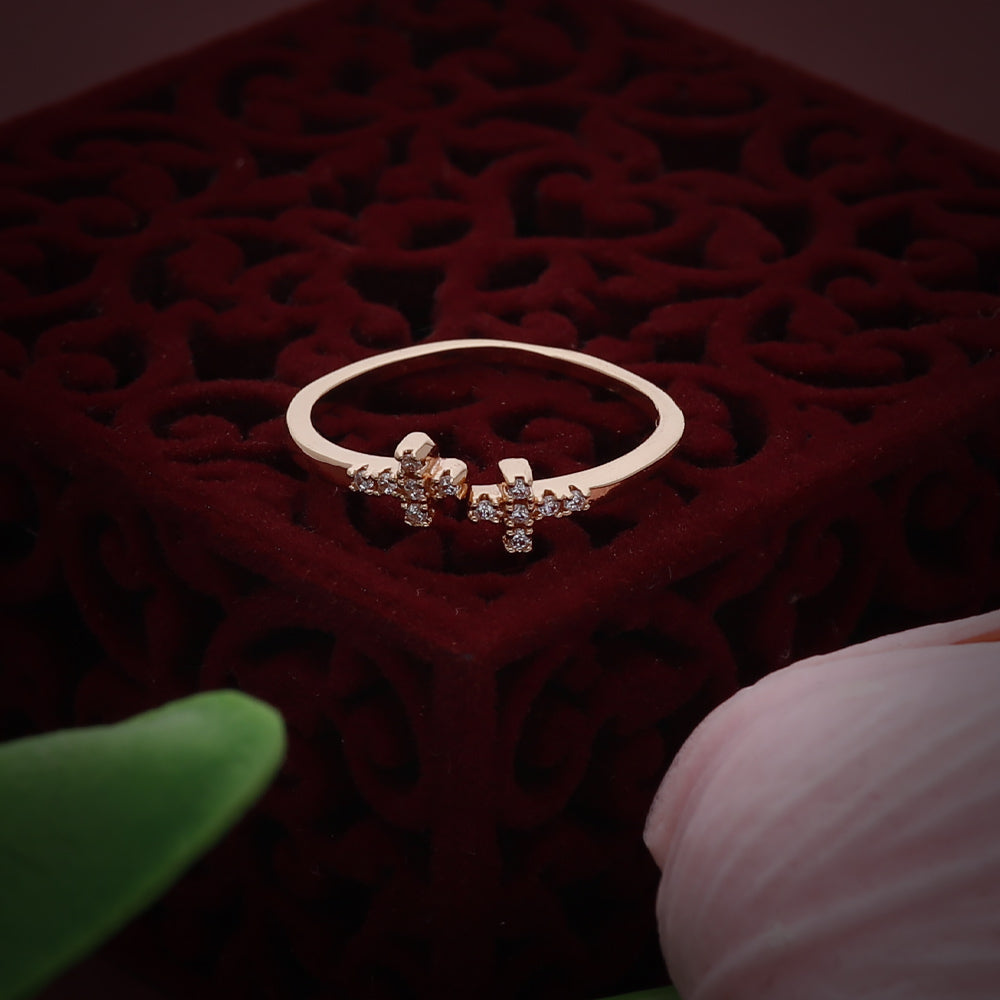 Rose Gold Open Ring Ring