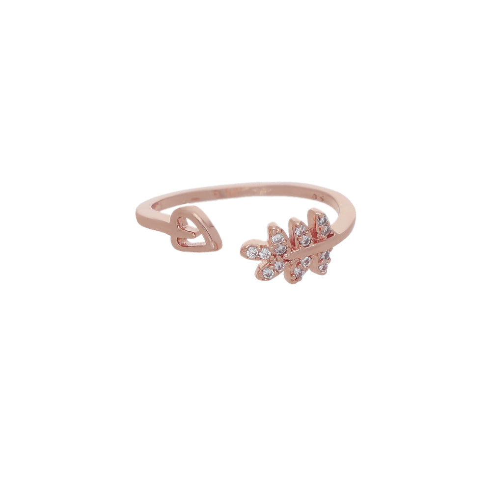 Rose Gold Double Accent Ring