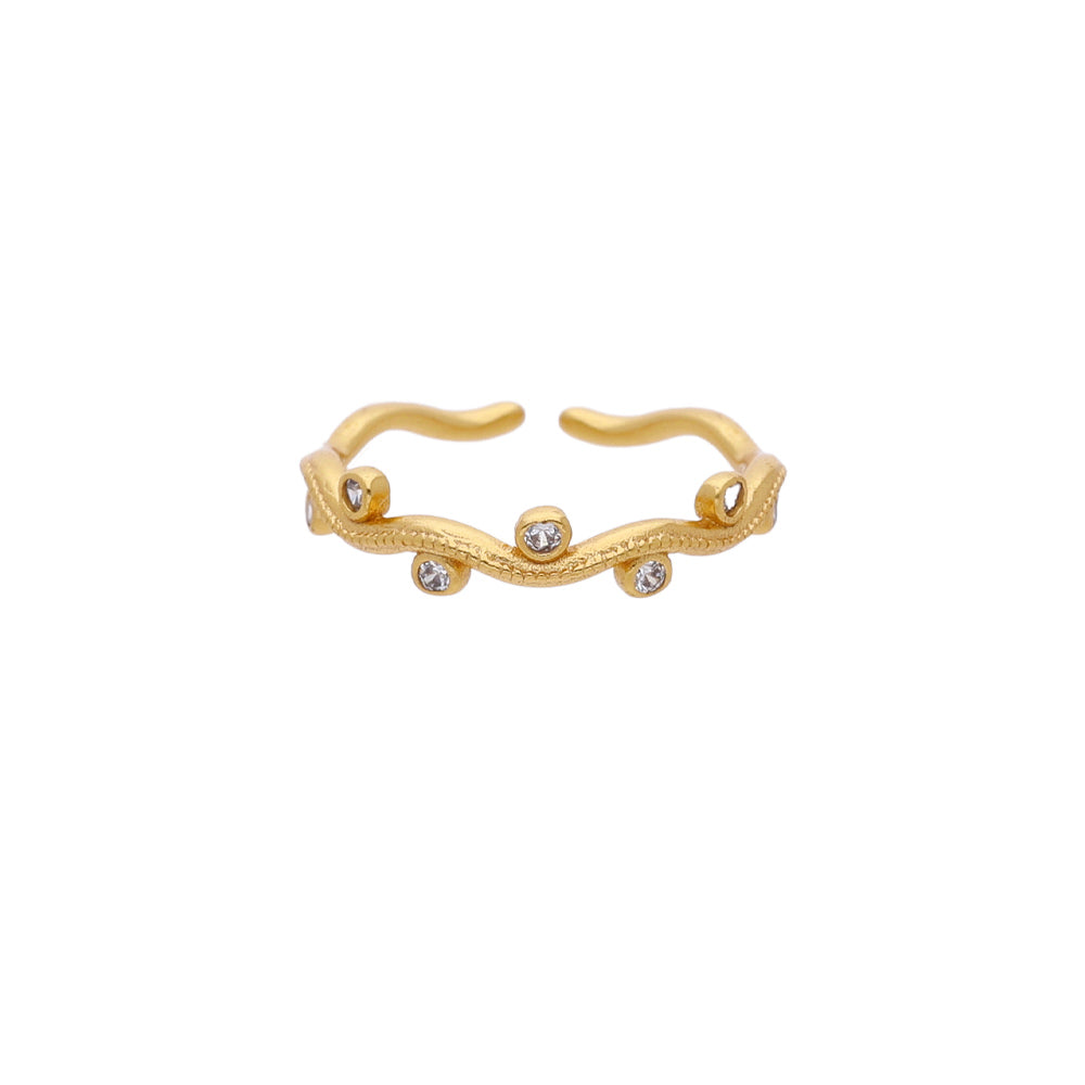 Gold Leaf Detail Ring