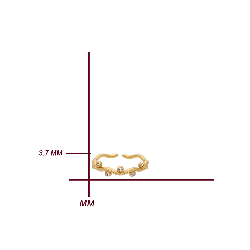 Gold Leaf Detail Ring