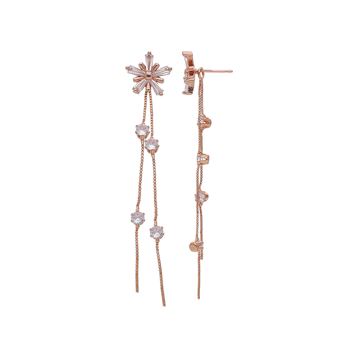 Flower Long Earring
