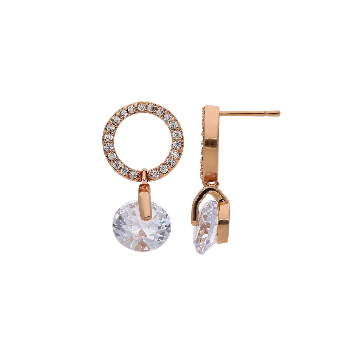 Everyday Cubic Zirconia Stud Earrings