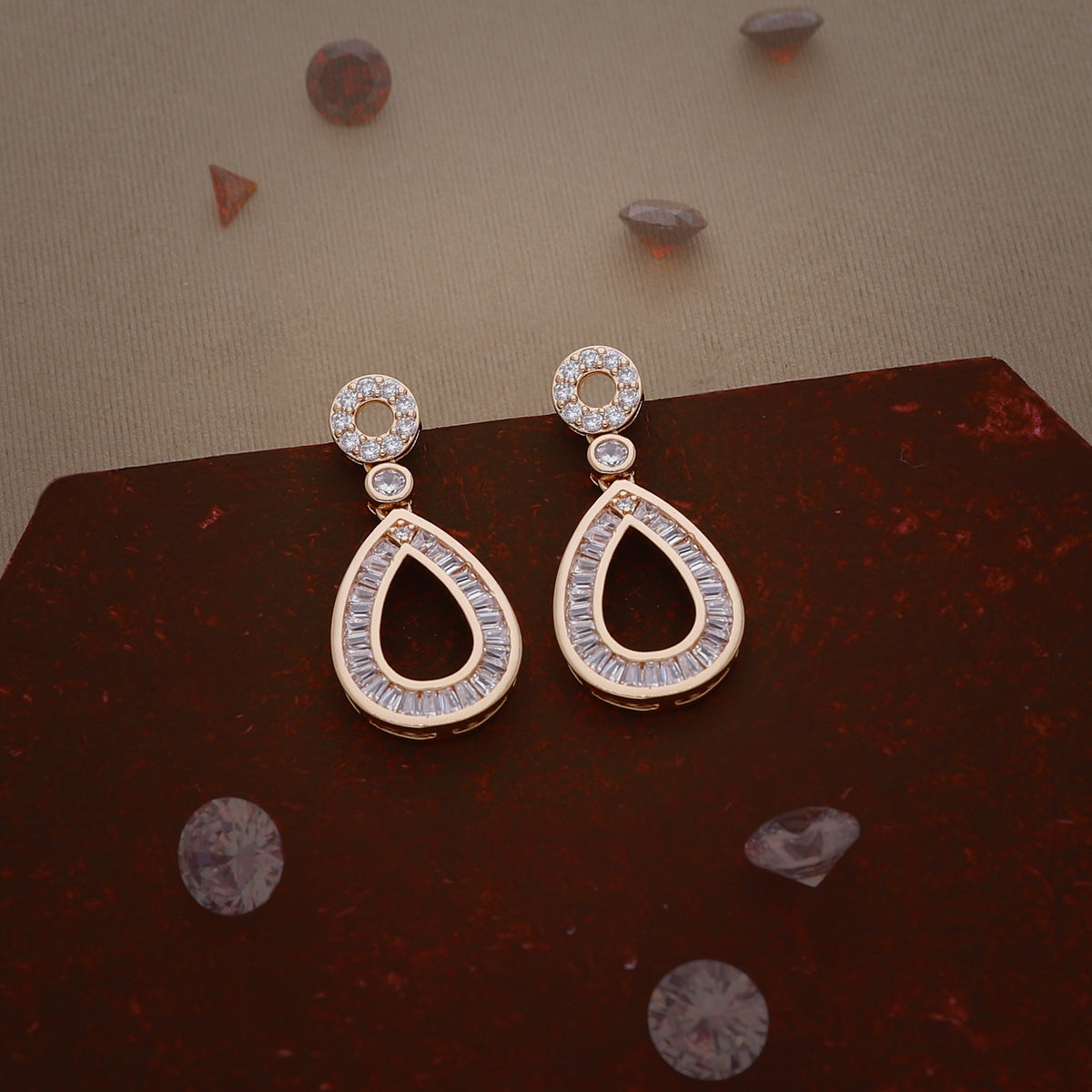 Double Oval Earring