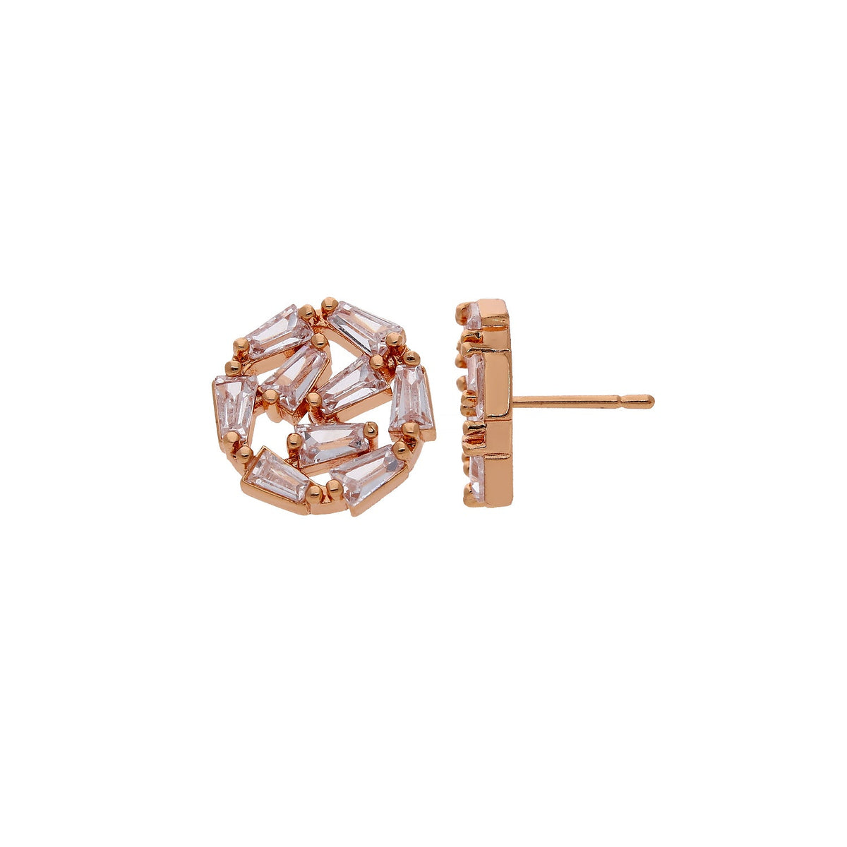 Classic Antique Stud Earrings