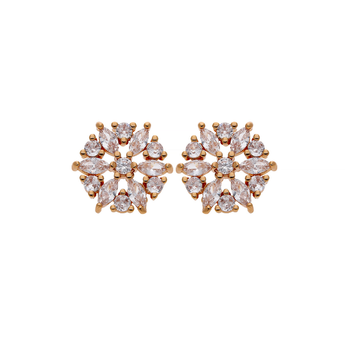 Classic Chic Cubic Zirconia Stud Earrings