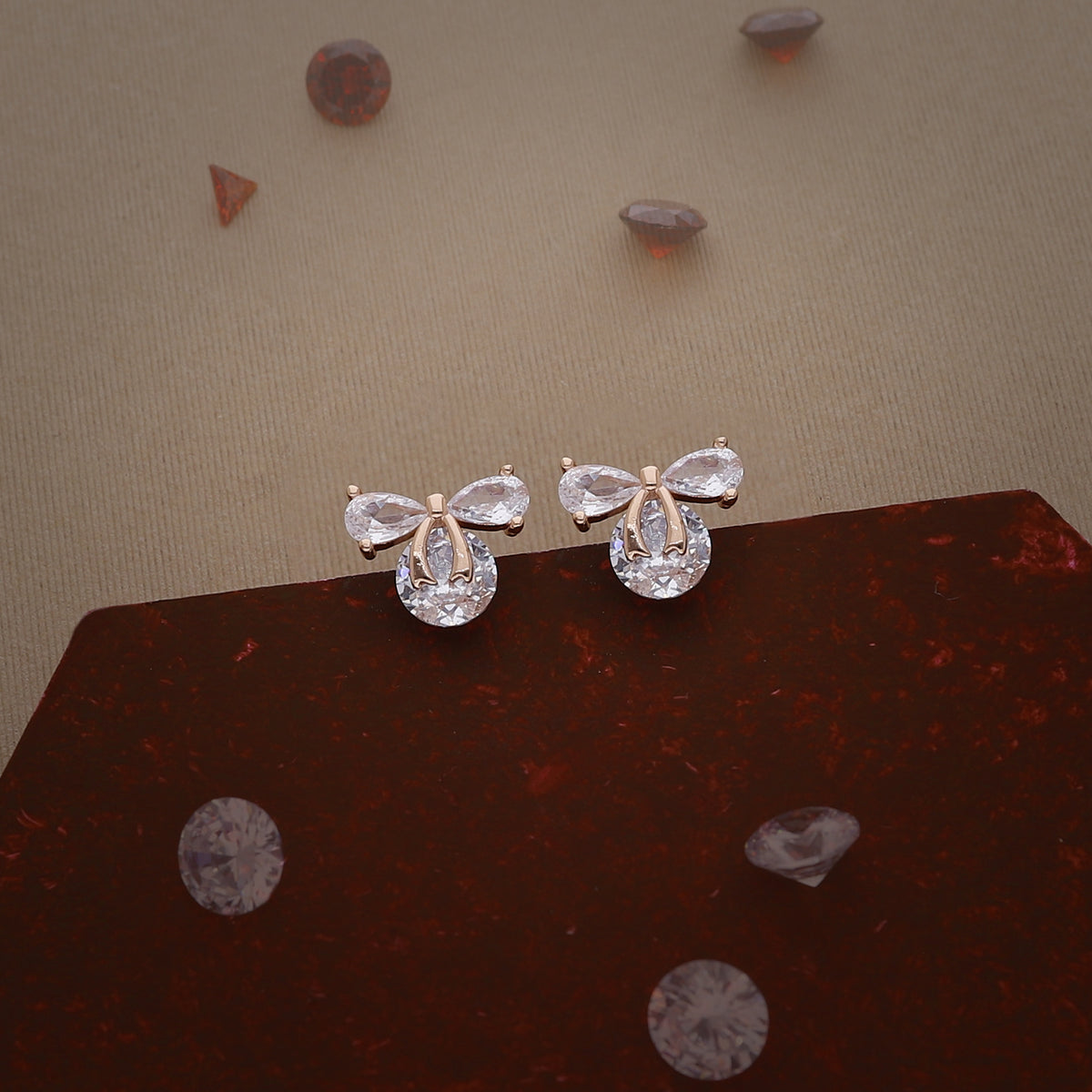 Pearl Flower Stud Earring