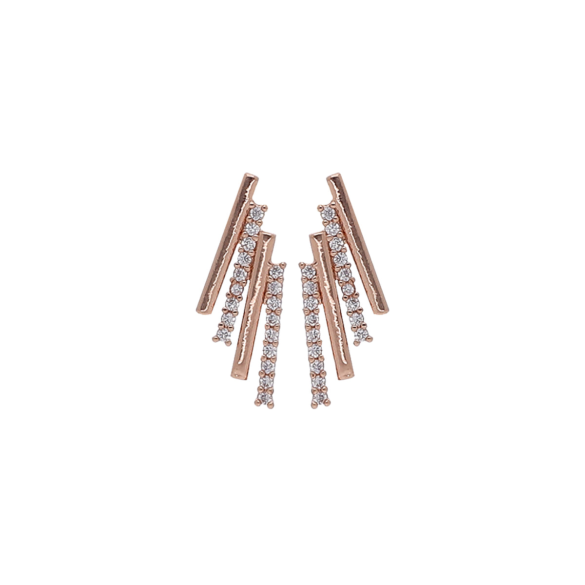 Crystal Bar Earring