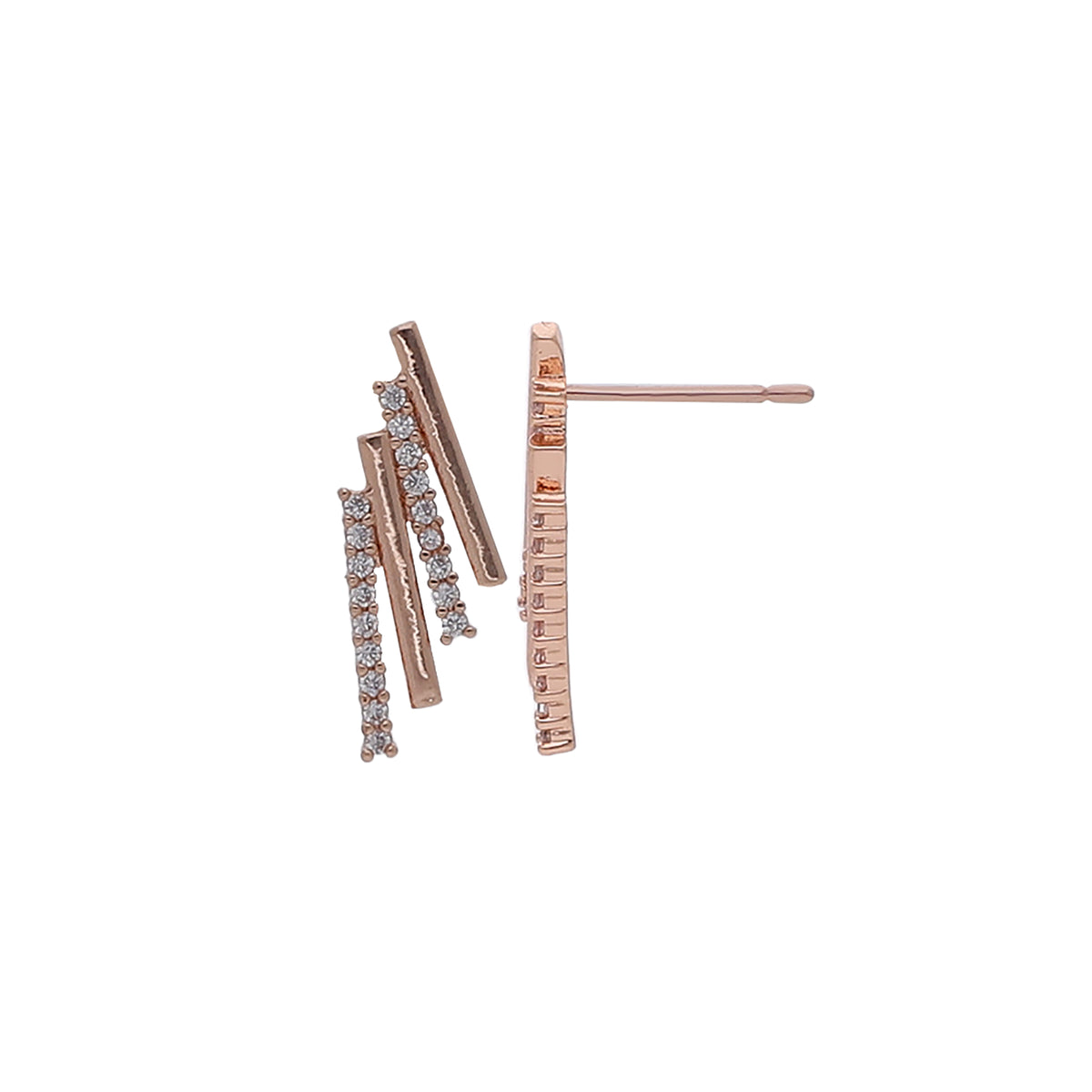 Crystal Bar Earring