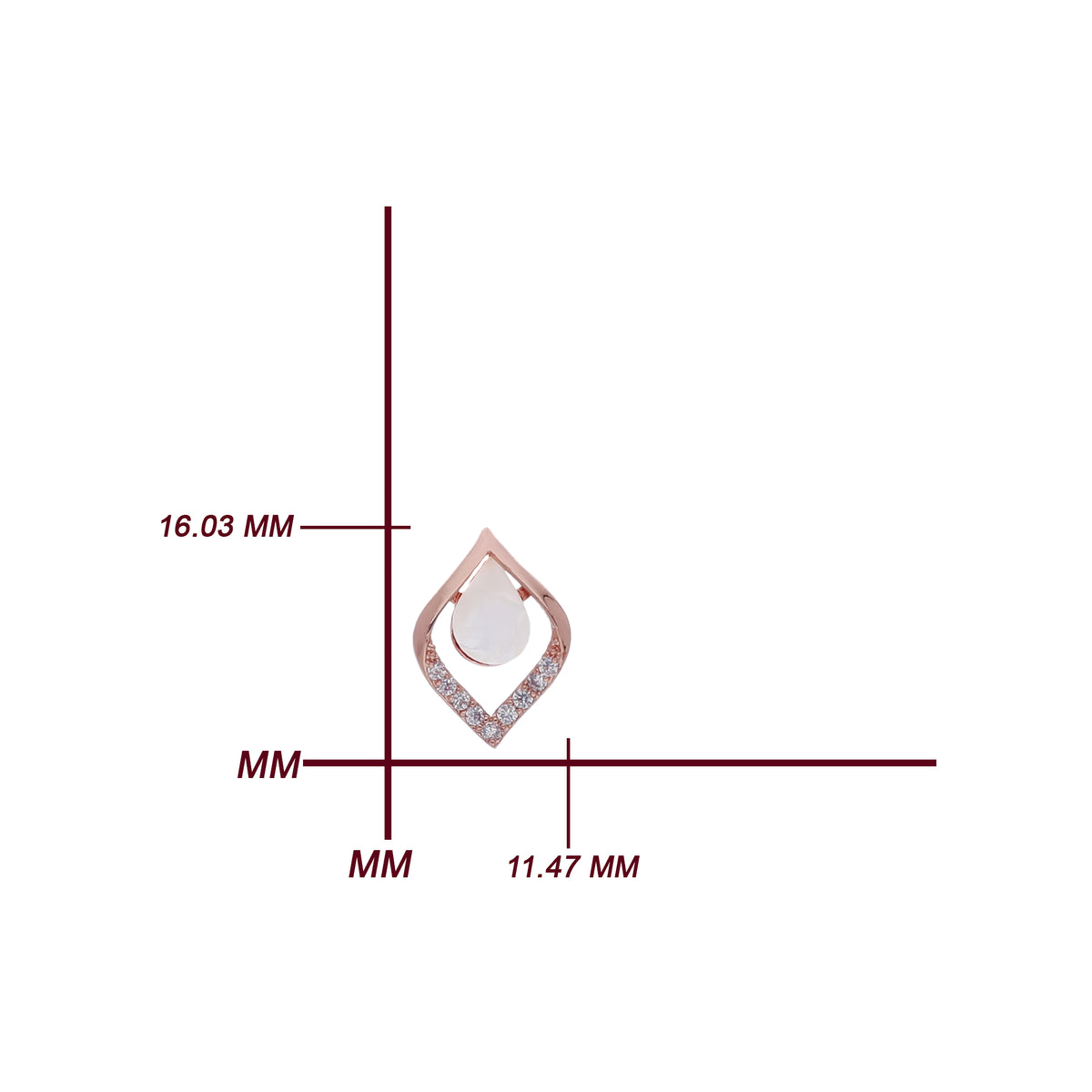 Diamond Shape Earring