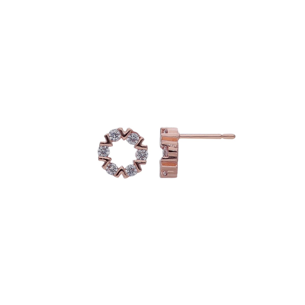 Crystal Ring Earring