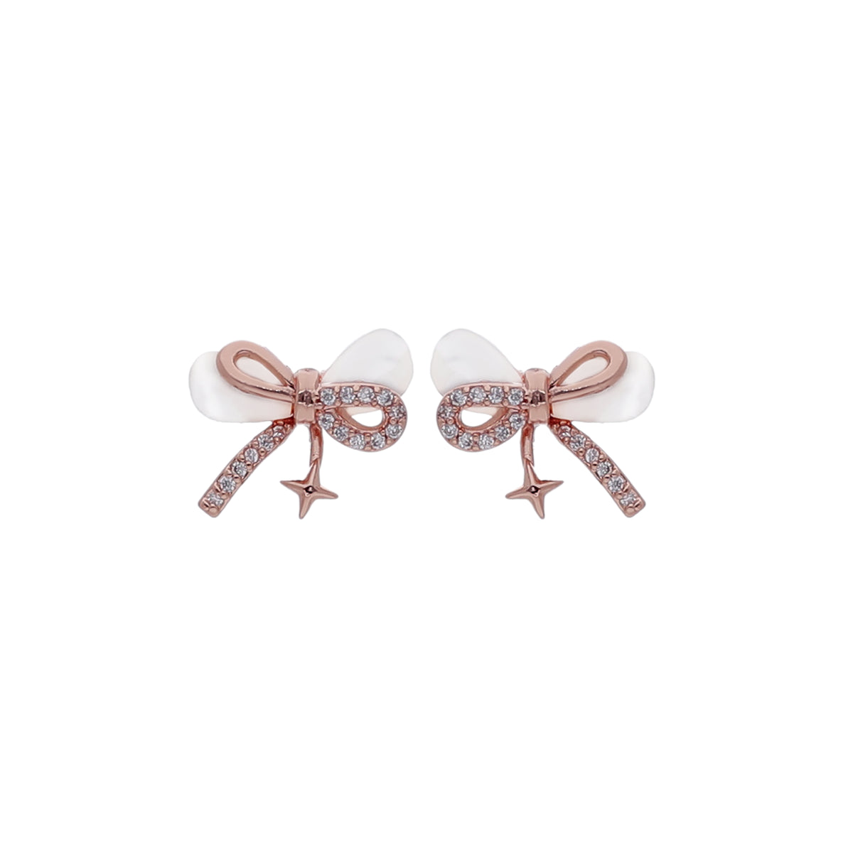 Bow Drop Earring