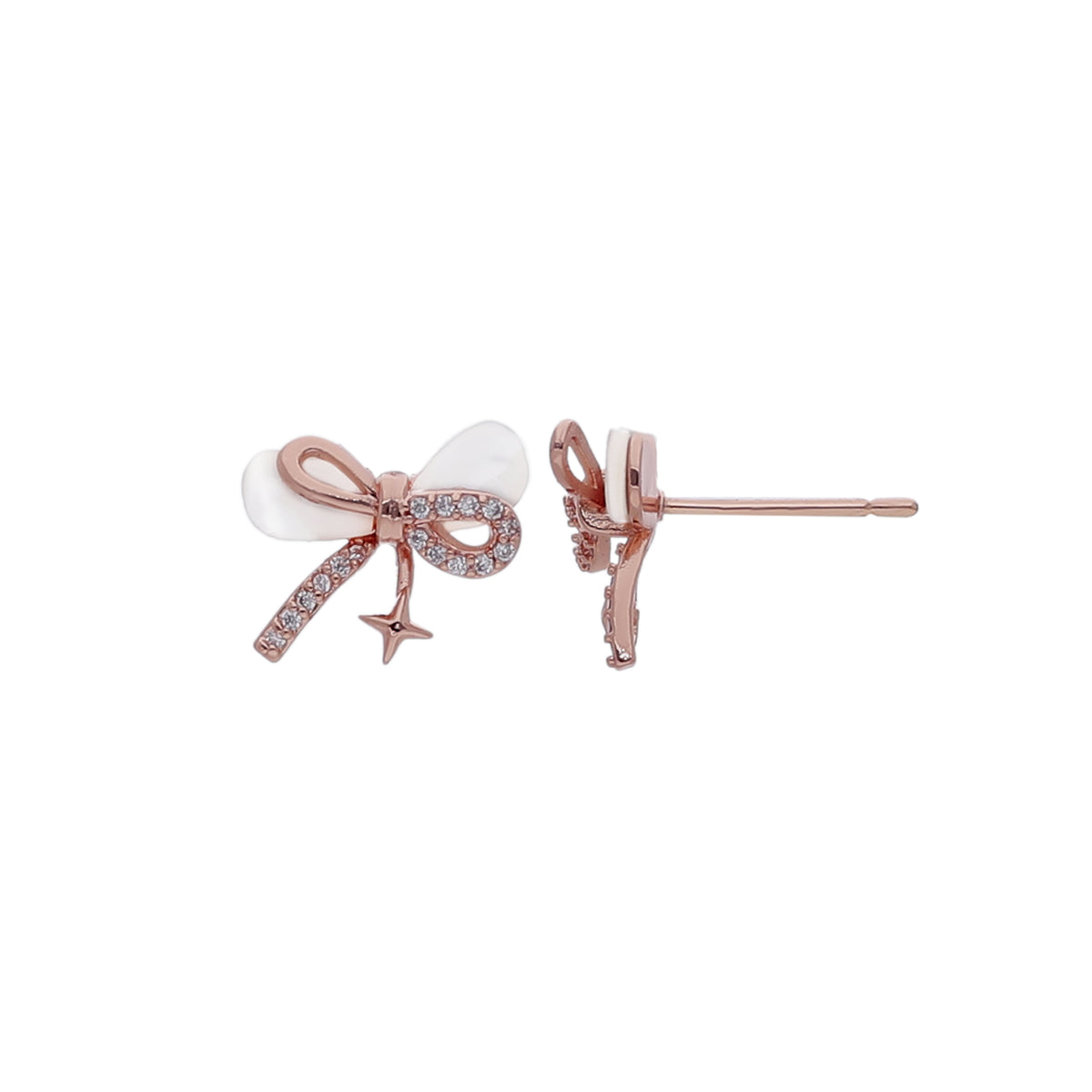 Bow Drop Earring