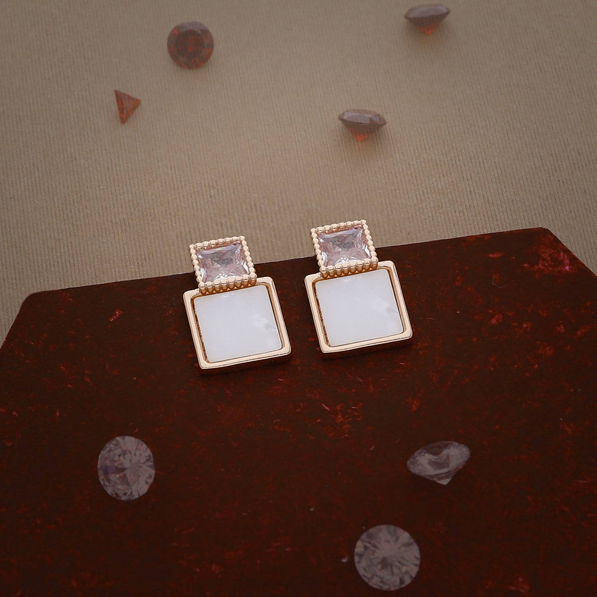 Square Drop Earring