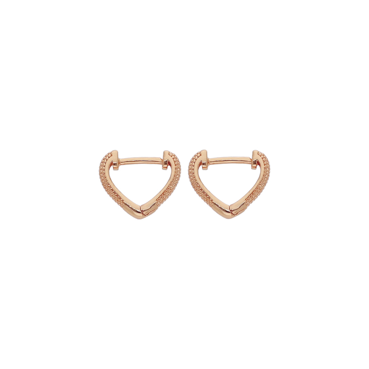 Beaded Crystal Hoop Earring