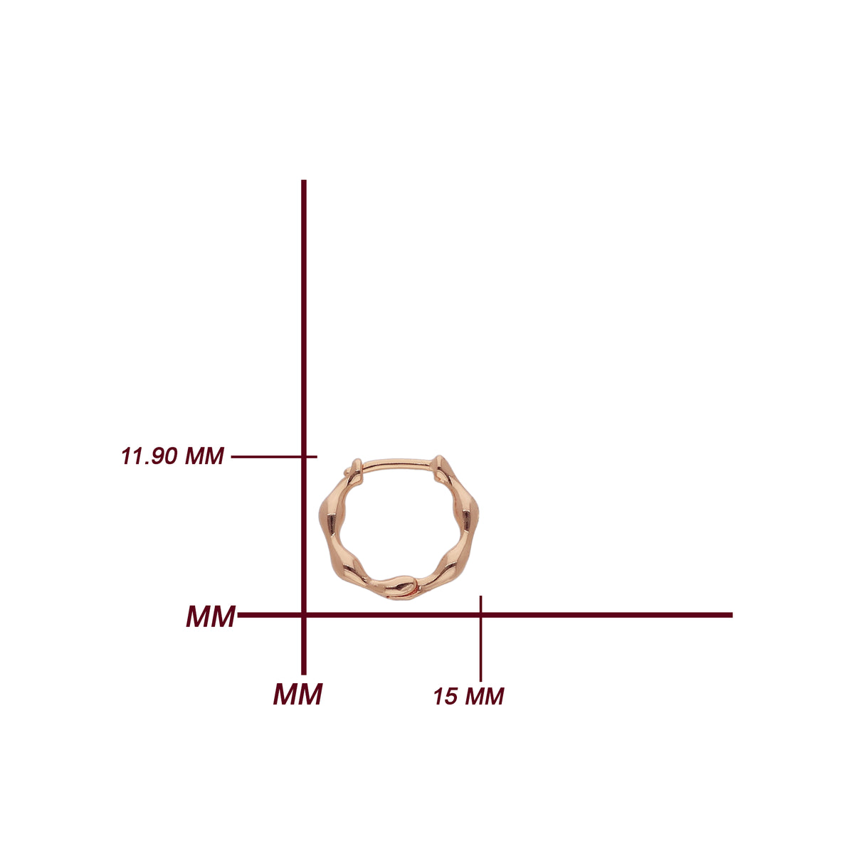 Linked Crystal Earring