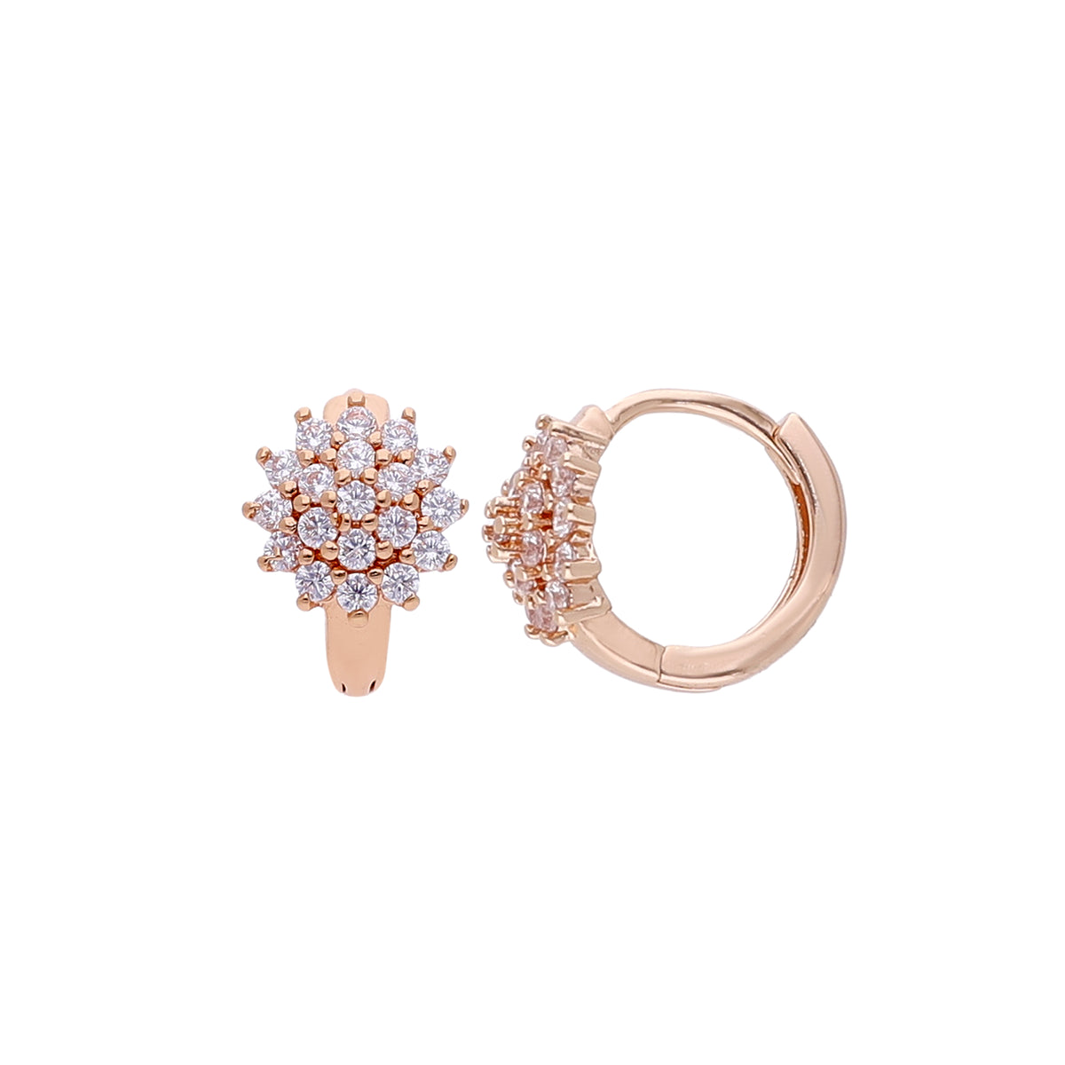 Floral Crystal Earring