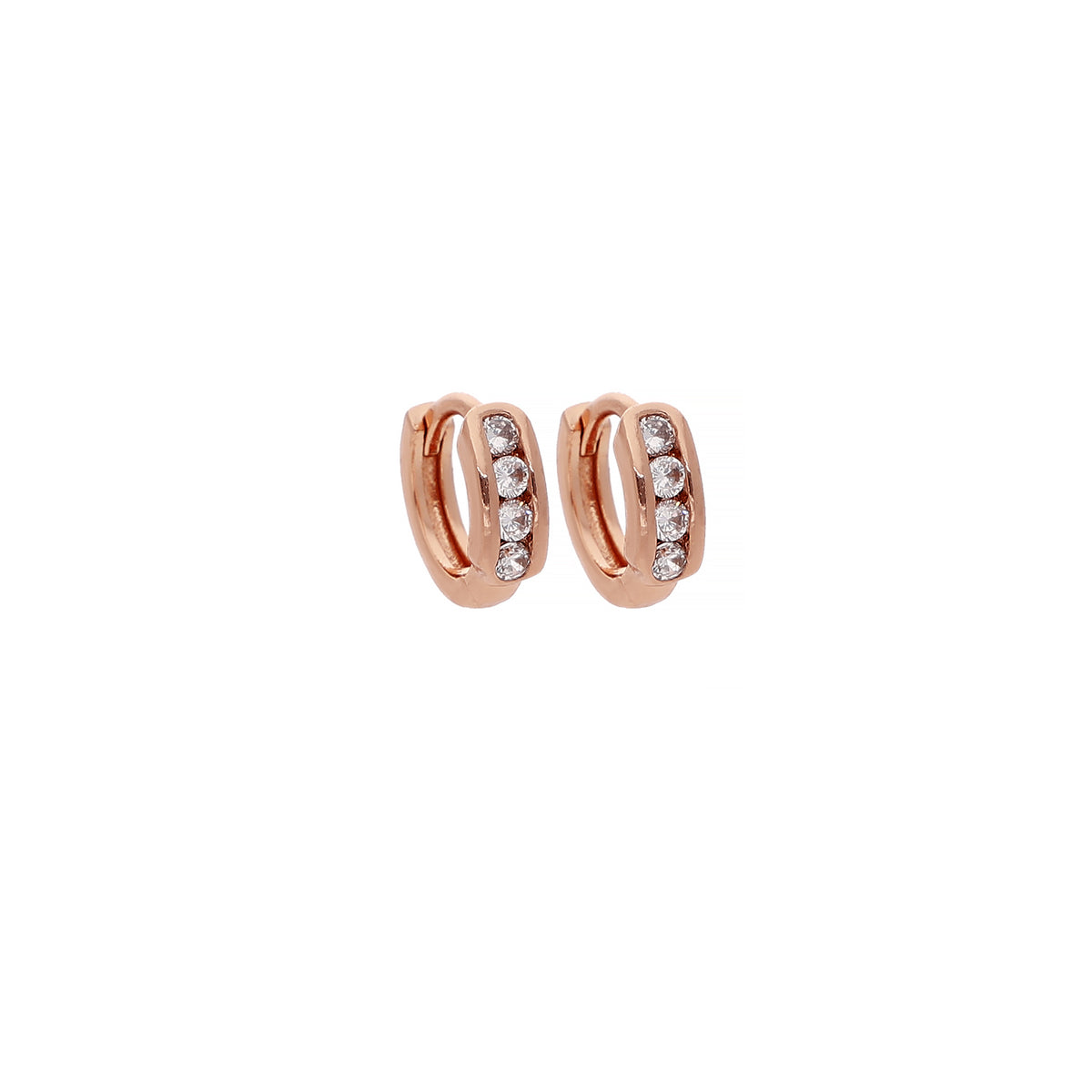 Classic Floral Hoop Earrings