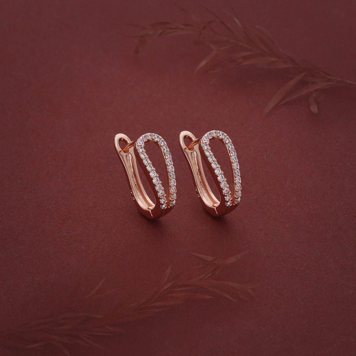 Crystal Loop Earring