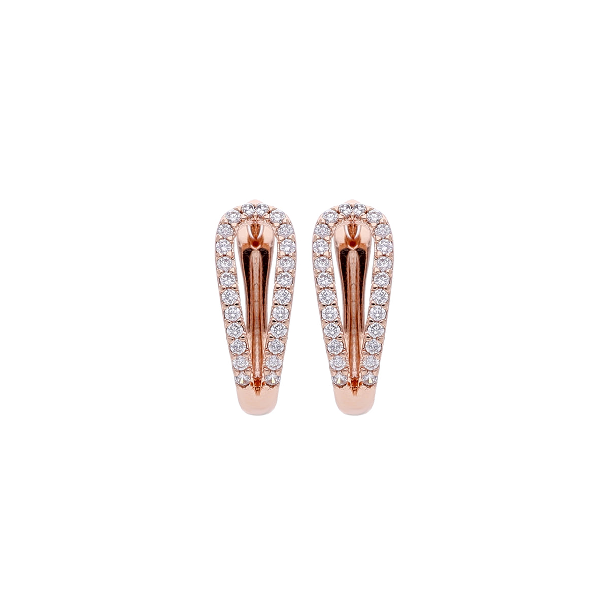 Crystal Loop Earring