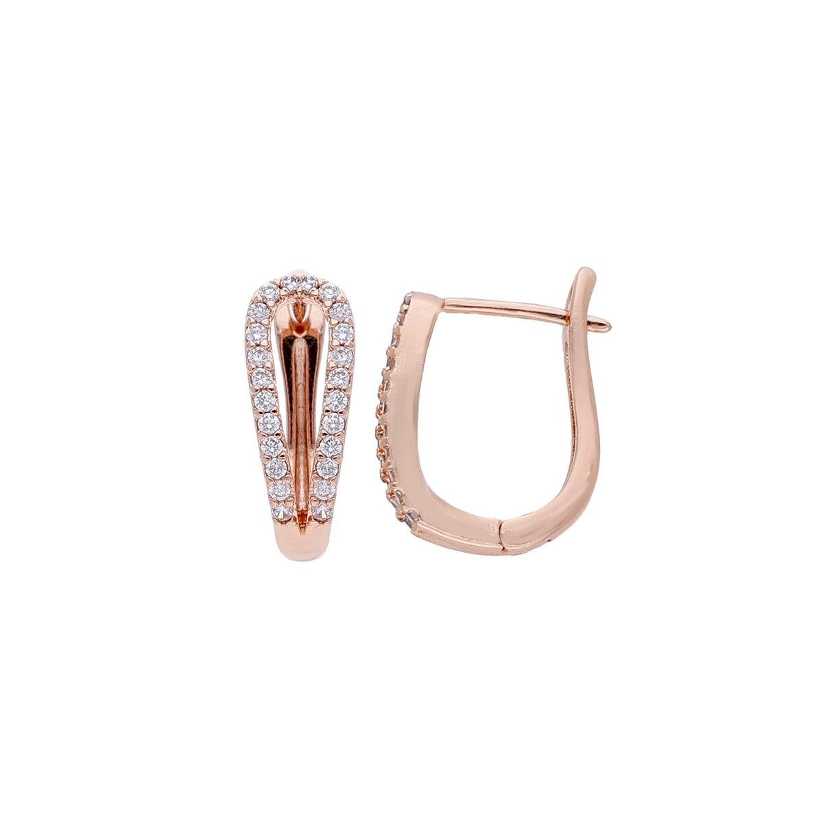 Crystal Loop Earring