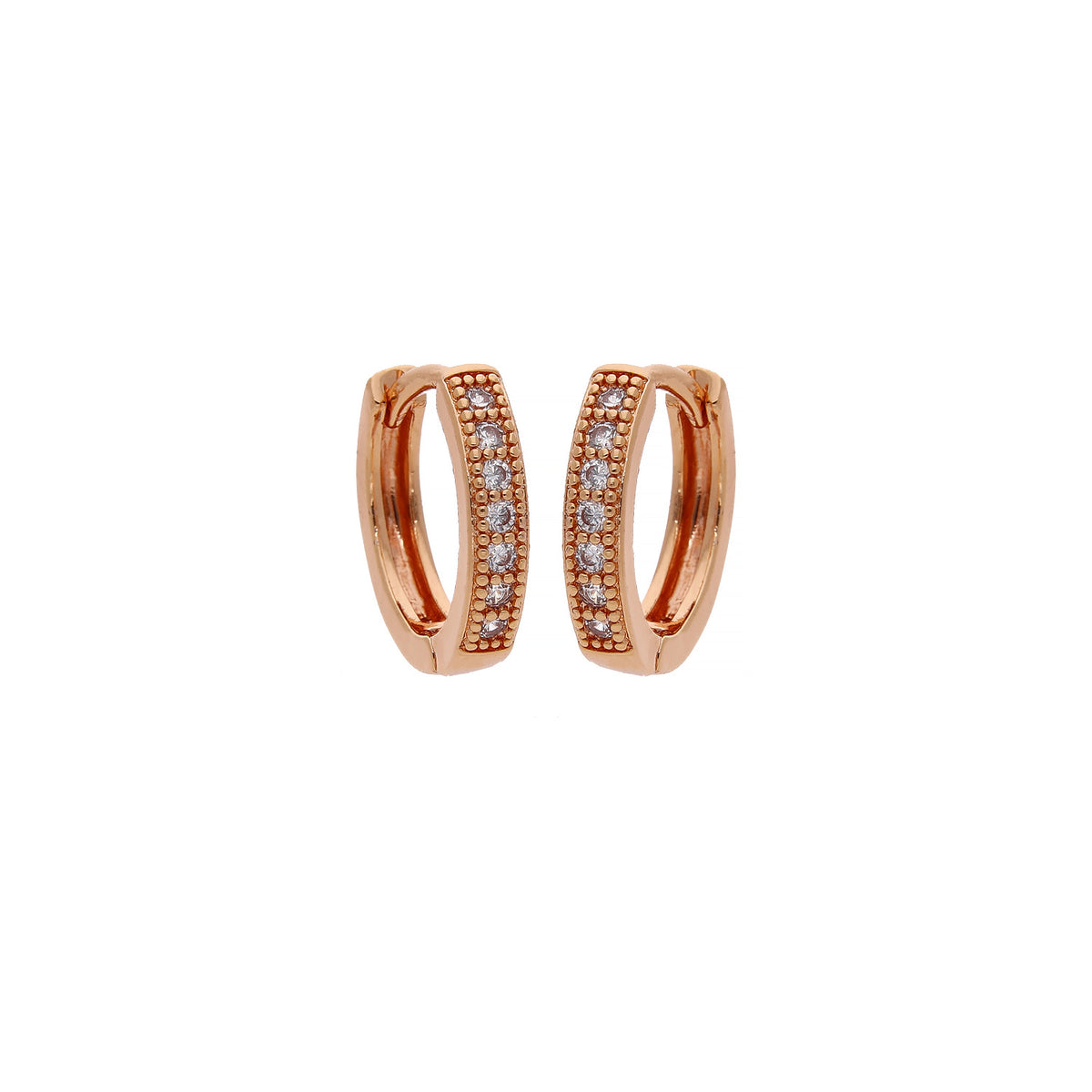 Dainty Antique Hoop Earrings