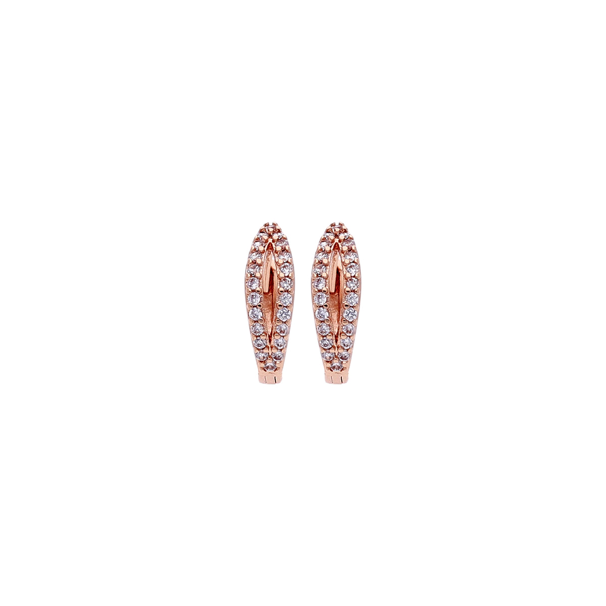 Rose Gold Hoop Earring