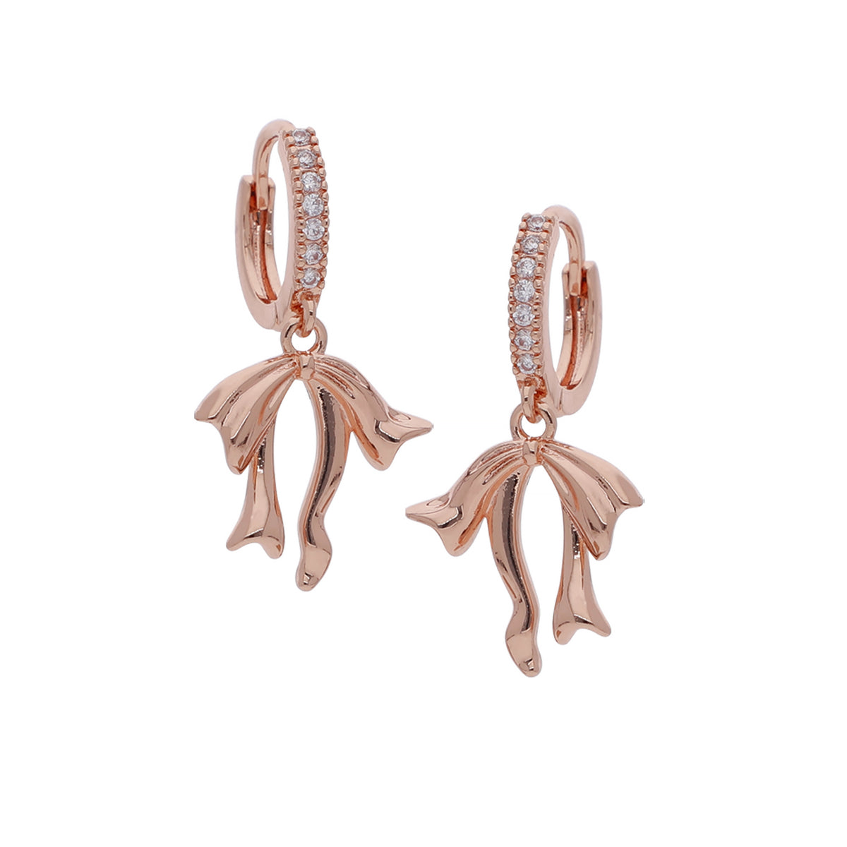 Rose Gold Plated Antique Earrings