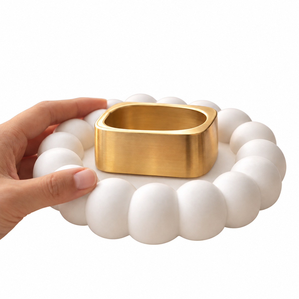 Gold Plated Chunky Bracelet