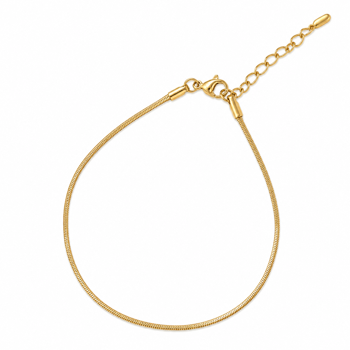 Gold Plated Minimal Chain Bracelet